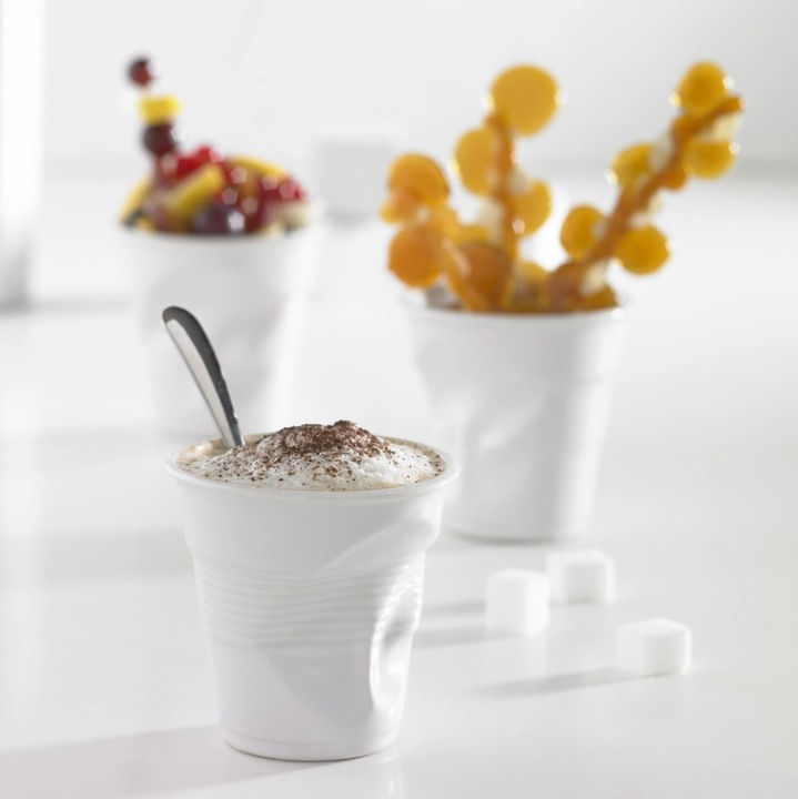 Produktbild Revol Froisse Knitterbecher Cappuccino 18cl verbrannte Erde (180 ml)