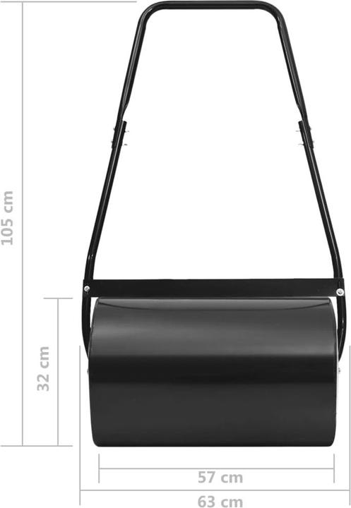 Actual product image vidaXL Rasenwalze