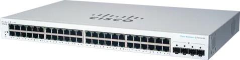 Actual product image Cisco Business 220 Series CBS220-48T-4G (48 ports)