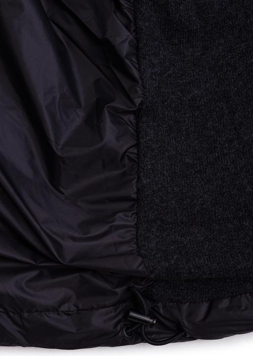 Actual product image Cash-Mere Daunenjacke mit Kapuze und Kaschmirfutter (XL)