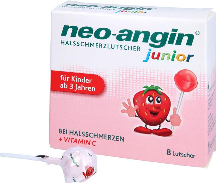Produktbild Klosterfrau Neo Angin Junior Hals Lut (8 x)