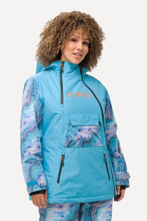 Produktbild Ulla Popken Performance-Jacke, Kapuze, wasserdicht, 2-Wege-Zipper (46, 48)