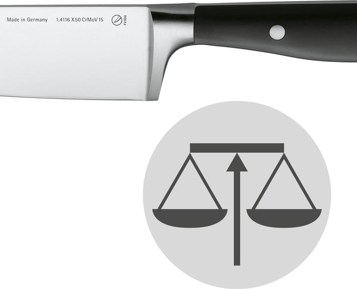 Actual product image WMF Grand Class knife block with knife set 6 pieces, Made in Germany