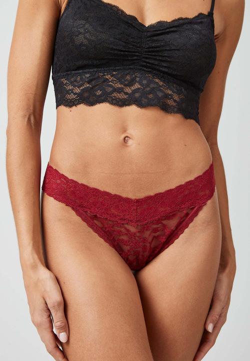 Actual product image Snocks Tangas aus Spitze (L, pack of 3)