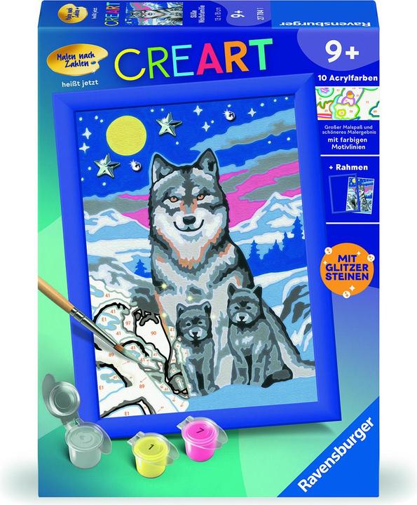 Actual product image Ravensburger Cute wolf family