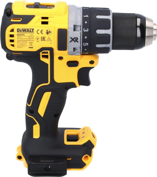 Produktbild DeWalt DCD 791 P1 Akku Bohrschrauber 18 V 70 Nm Brushless + 1x Akku 5,0 Ah + Ladegerät
