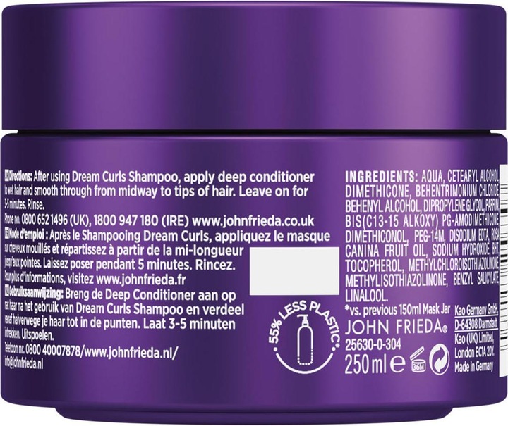 Produktbild John Frieda Frizz Ease Miraculous Recovery Deep Conditioner (250 ml)