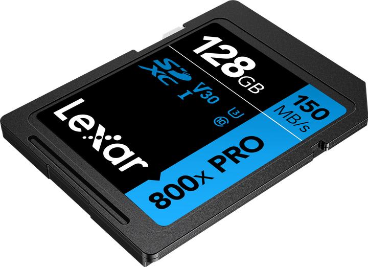 Immagine prodotto Lexar MEMORIA SDXC 128GB UHS-I/LSD0800P128G-BNNNG (128 GB, SDXC, U3, UHS-I)