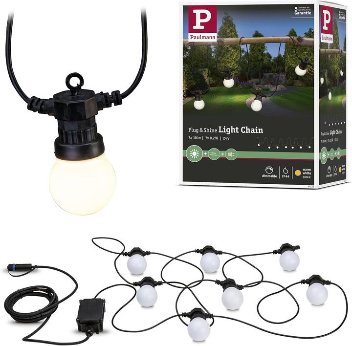 Actual product image Paulmann Plug & Shine light chain (6.80 m)