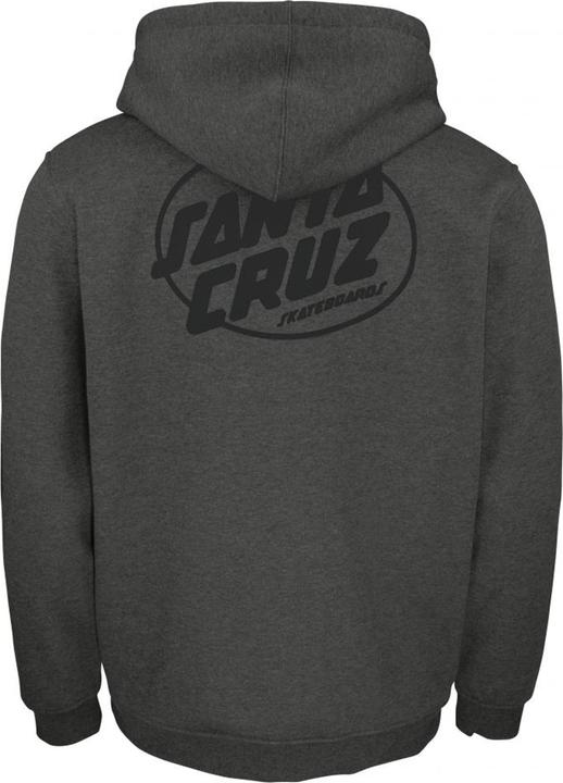 Actual product image Santa Cruz Club Oval Dot Zip Hoodie (S)