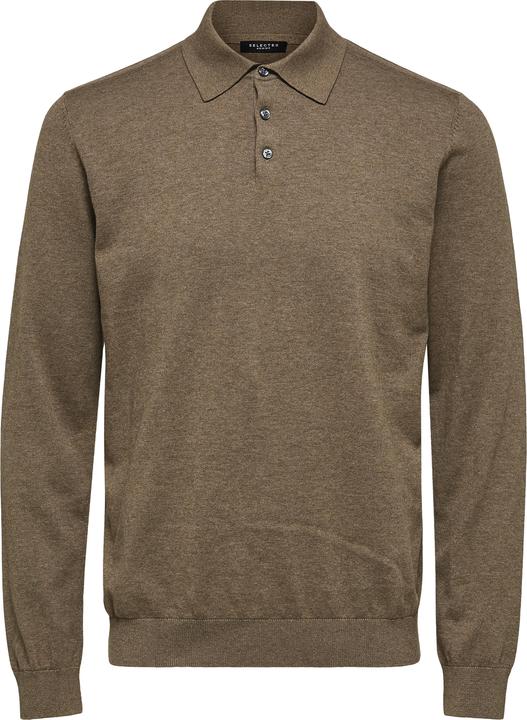 Produktbild Selected Langärmeliger Strick Polo shirt (M)