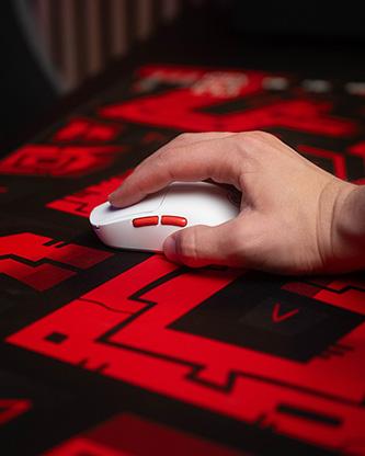 Produktbild Marvo NIRO 60 Maus weiss, 12000DPI, Tri-Mode (Kabelgebunden, Kabellos)