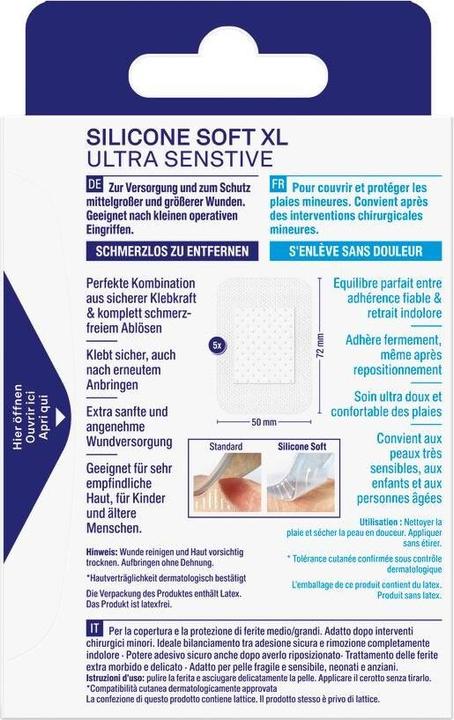 Produktbild Hansaplast Ultra Sensitive XL (5 x)