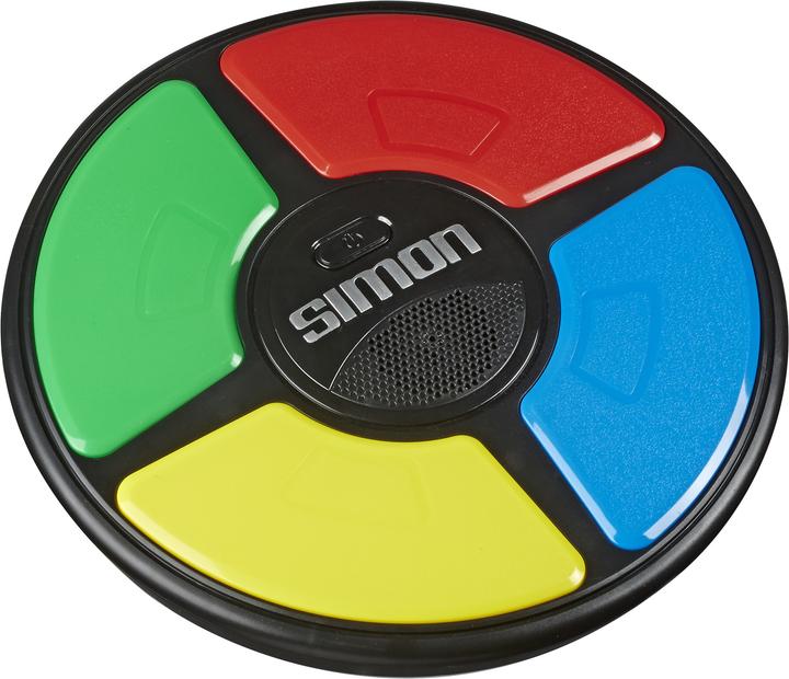 Immagine prodotto Hasbro Gaming Gioco di famiglia Simon (Ceco, Danese, Finlandese, Francese, Greco, Inglese, Italiano, Norvegese, Olandese, Polacco, Portoghese, Slovacco, Spagnolo, Svedese, Tedesco, Turco, Ungherese, 1 Giocatori)