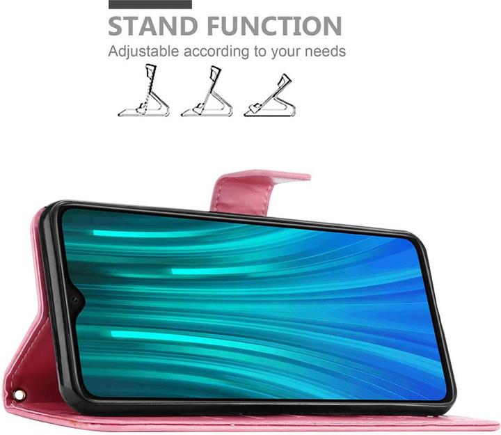 Produktbild Cadorabo Flower Book Cover (Xiaomi Redmi Note 8 Pro)