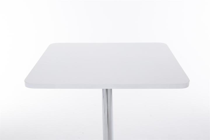 Actual product image CLP Bar table angular, white (60 x 60 x 108 cm)