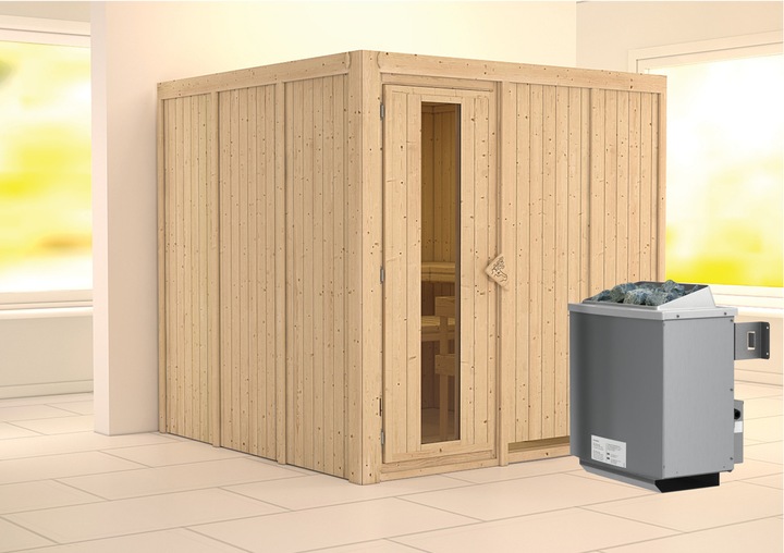 Image du produit Karibu Rodin sans couronne de toit (Contrôle interne de 9 KW)