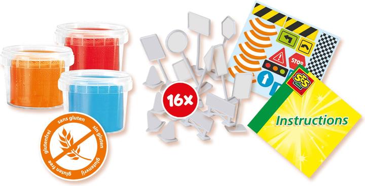 Produktbild Ses Creative Knet-Set Strassenverkehr