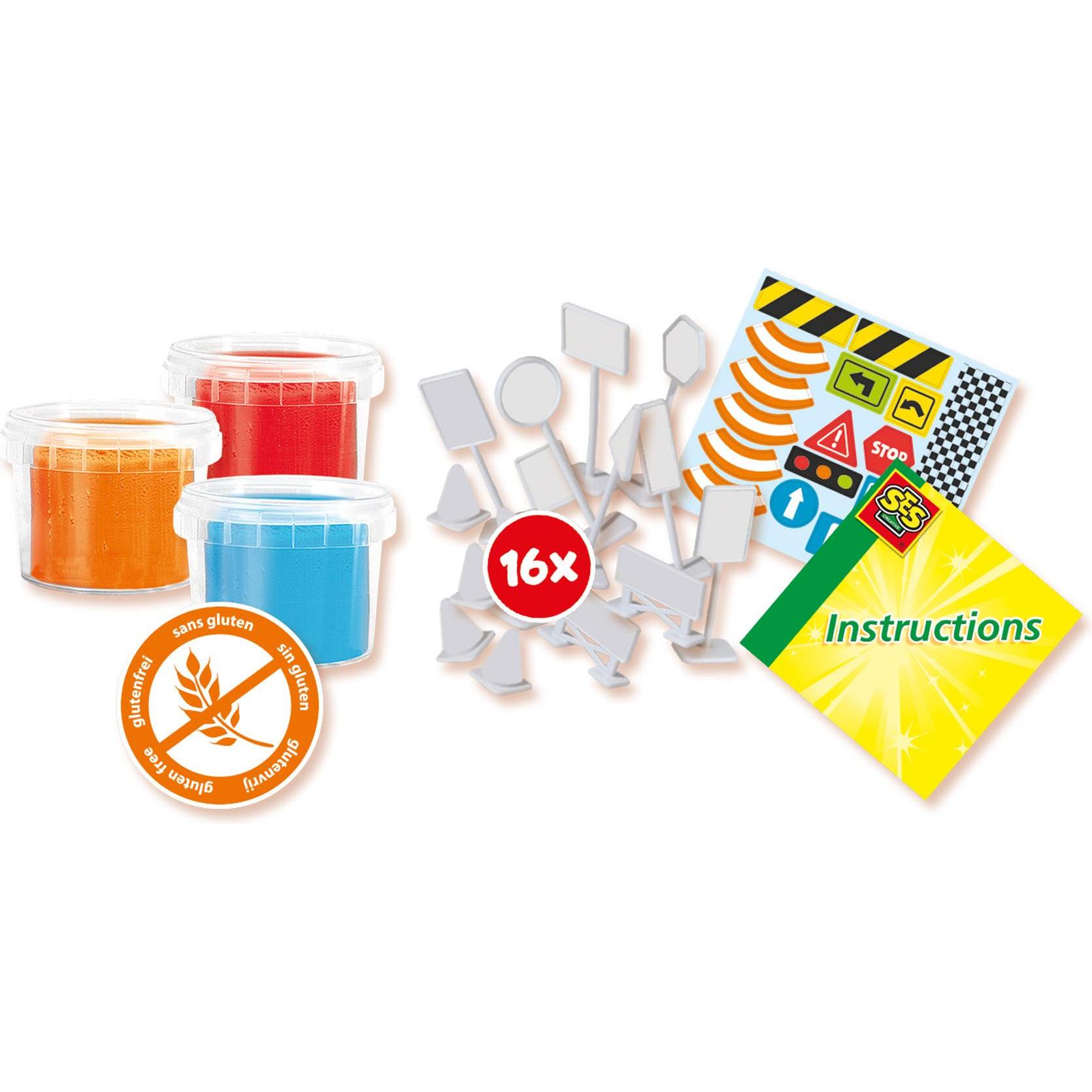 Thumbnail - Ses Creative Knet-Set Strassenverkehr