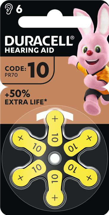 Image du produit Duracell kuuldeaparaadile 10 6tk. (6 pcs, 10)