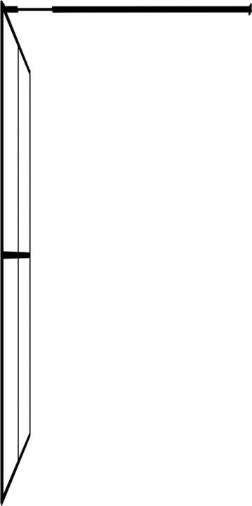 Produktbild vidaXL Duschwand (190 cm, 118 cm, 190 cm)