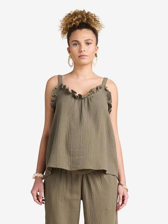 Actual product image Envie de Fraise Bio-Kollektion: 2-teiliges Musselin-Set für Schwangerschaft und Stillzeit