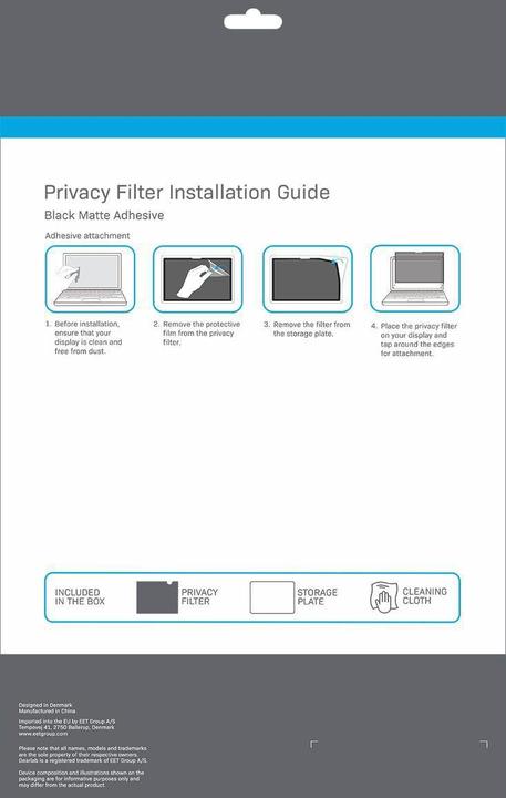 Produktbild eSTUFF Adhesive Privacy Filter 13.5 (13.50", 3 : 2)