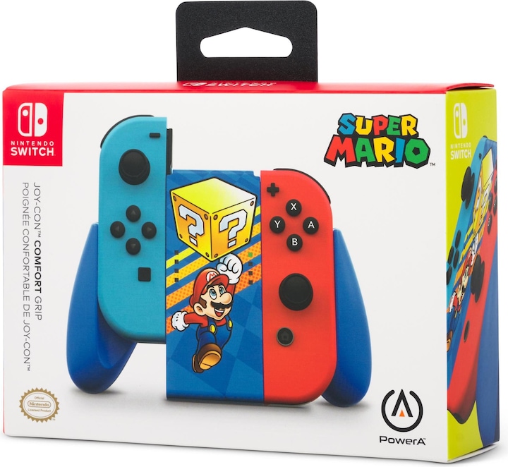 Produktbild PowerA Joy-Con Comfort Grip - Mystery Block Mario (Switch)