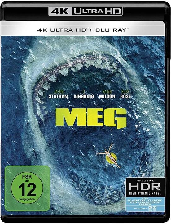Meg (4k Blu-ray, 2018, Deutsch)