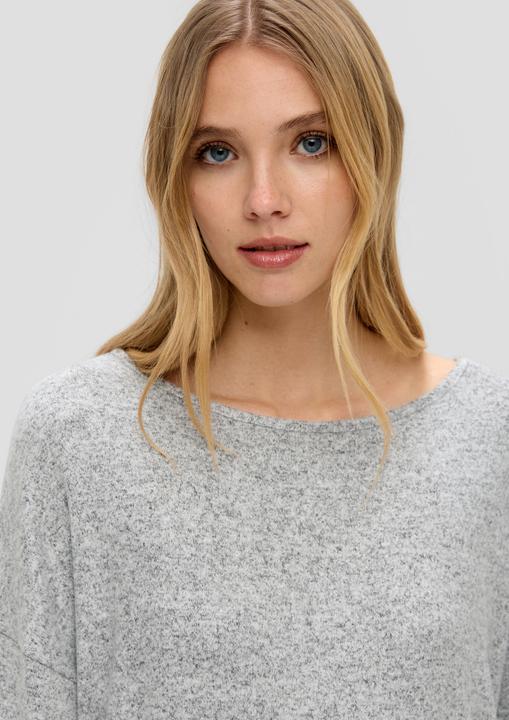 Produktbild S.Oliver T-Shirt Weiches Shirt aus Viskosemix in Melange-Optik (XXL)