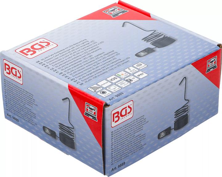 Actual product image BGS WLAN-Farb-Endoskop mit LED-Beleuchtung