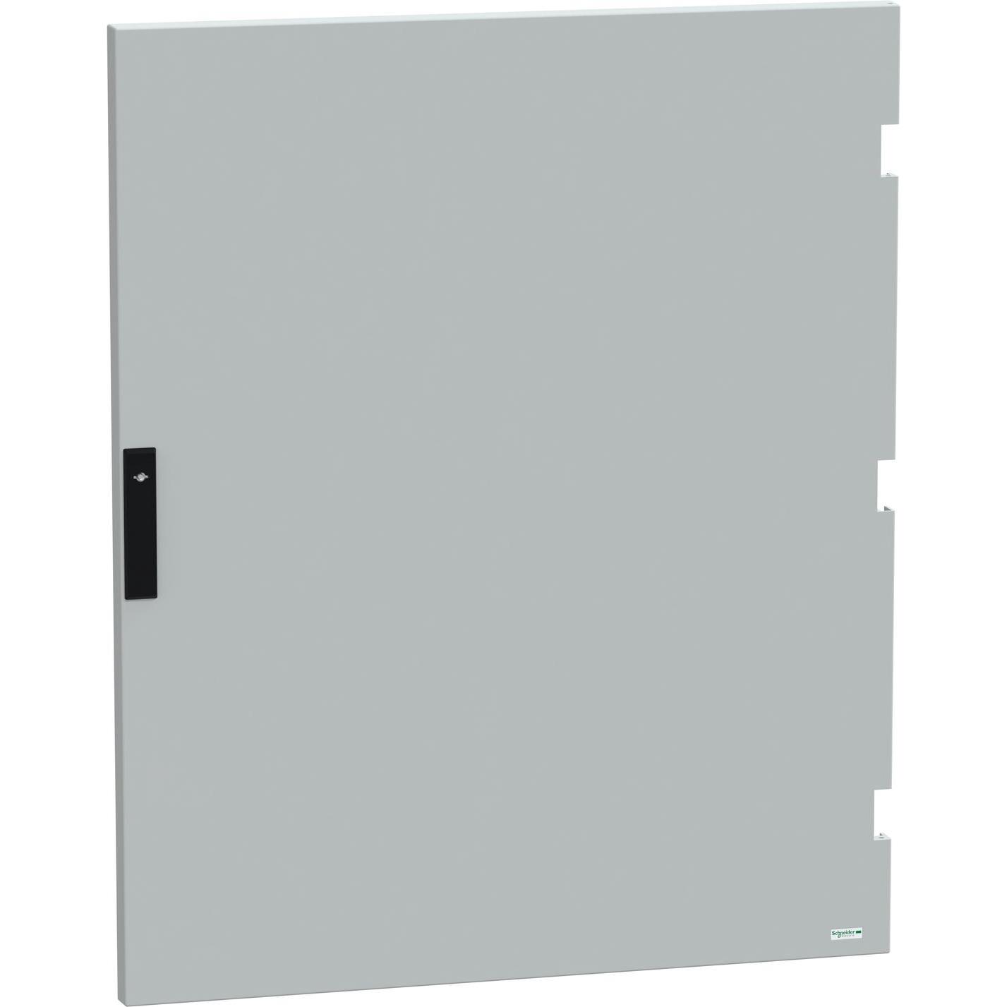 Schneider Electric Tür fuer NSYPLM108 o. Schliessung NSYDPLM108G, Serverschrank Zubehör, Grau