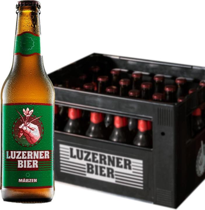 Luzerner Cassa di birra MARZO / (24 x 33 cl)