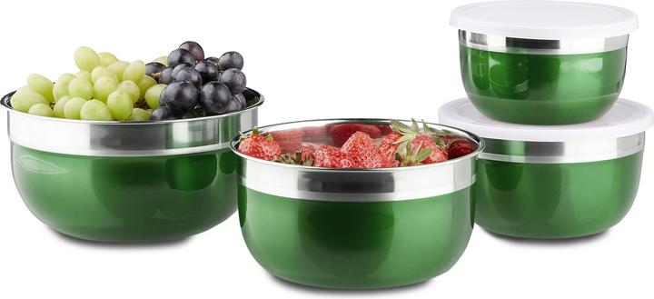 Relaxdays Set de bols (18.40 cm, 4 x)