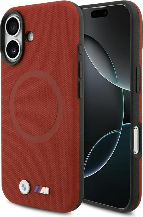 Produktbild BMW M FW Metal Logo MagSafe Case for iPhone 17 Red
