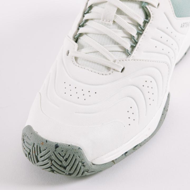 Immagine prodotto Kuikma Kinder Tennisschuhe mit Schnürsenkel - TS Strong Jr weiss (38)
