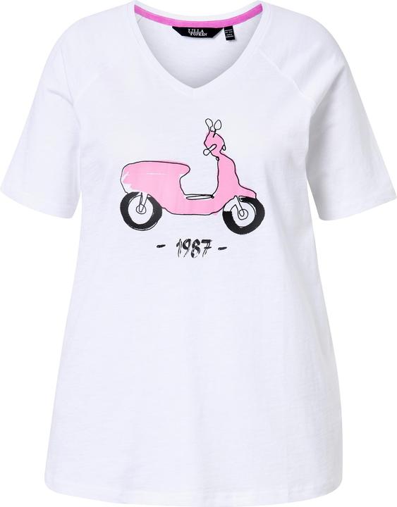 Actual product image Ulla Popken Voped Short Sleeve Graphic Tee (54)