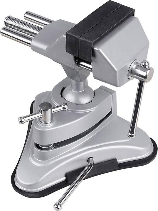 Produktbild Basetech Feinmechaniker Schraubstock mit Vakkuum Standfuss (70 mm)