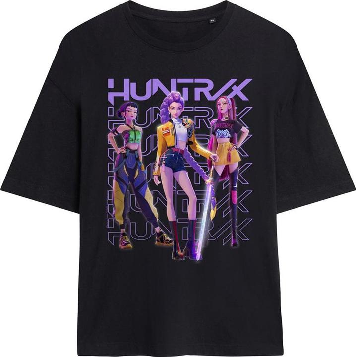 Produktbild K-Pop Demon Hunters TShirt Übergross (S)