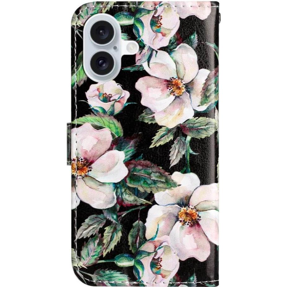 Cover-Discount iPhone 16 - Tasche Hülle mit Motiv (Apple iPhone 16), Smartphone Hülle, Grün