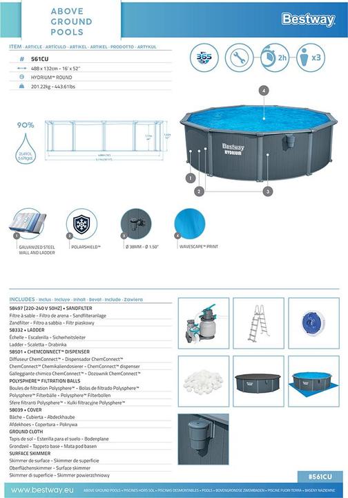 Immagine prodotto Bestway Hydrium