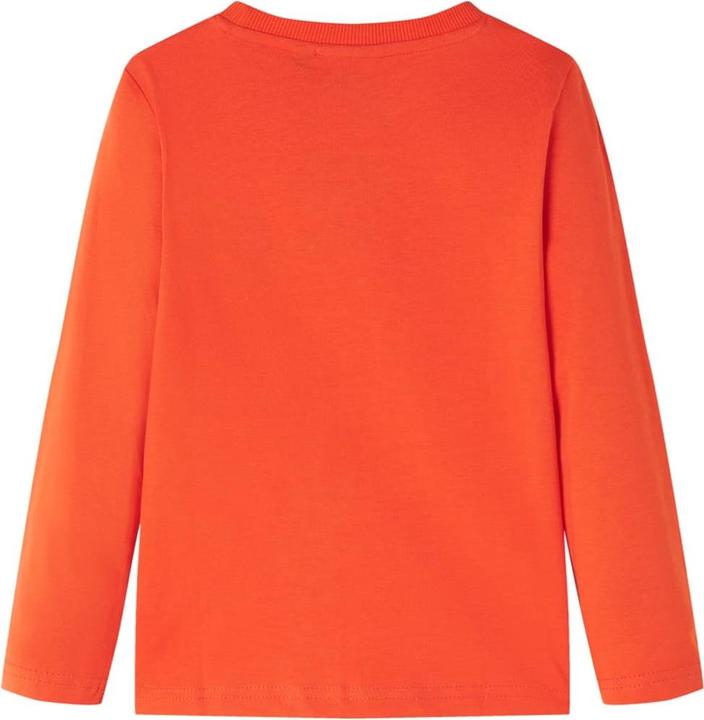 Produktbild vidaXL Kinder-Langarmshirt Hellorange 140,Material: 100 (140)