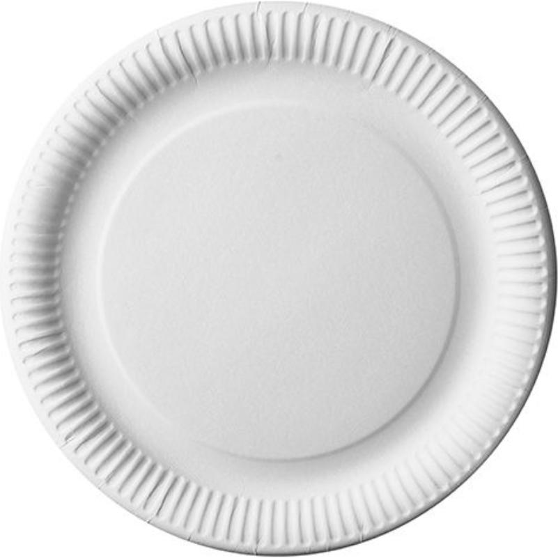 Papstar, Einweggeschirr, Papp-Teller "pure" rund, 290 mm, weiá, 50er (50 x)