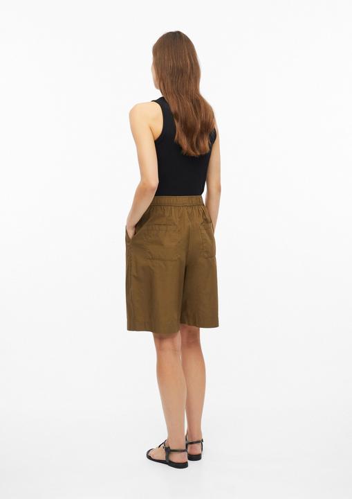Image du produit s.Oliver Bermudahose aus Popeline mit Falten (38)
