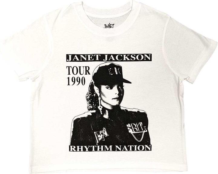 Produktbild Janet Jackson Rhythm Nation Crop Top (Girlie) (M)