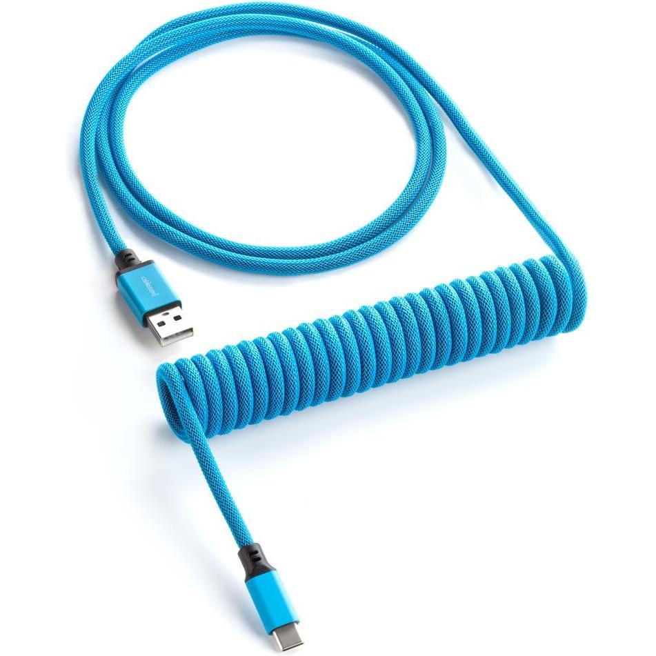 CableMod Classic Coiled Keyboard Cable USB-C zu USB Typ A, Specturm (1.50 m, USB 2.0), USB Kabel