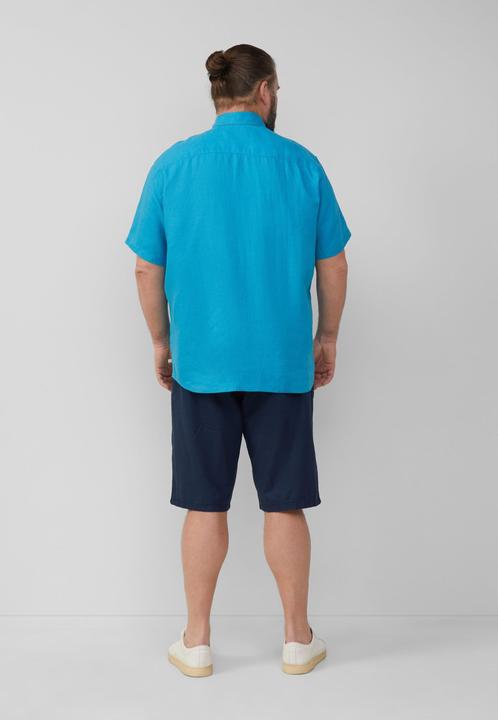 Produktbild S.Oliver Hemd Regular Fit: Leichtes Kurzarmhemd aus 100% Leinen (4XL)