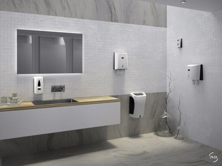 Actual product image JVD Dispenser automatic white