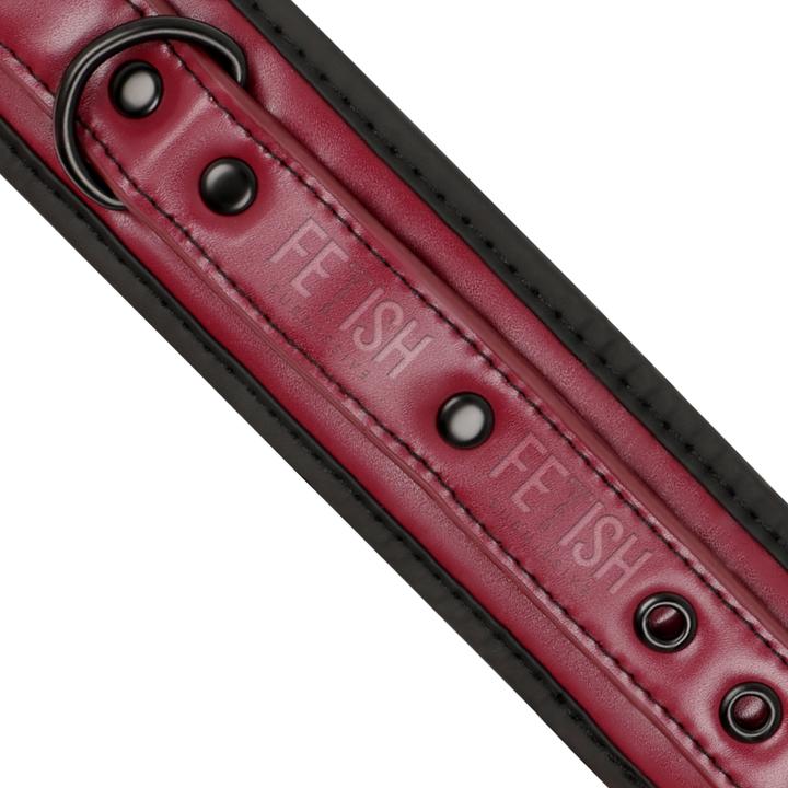 Actual product image Fetish submissive Ankle Cuffs Vegan Leather