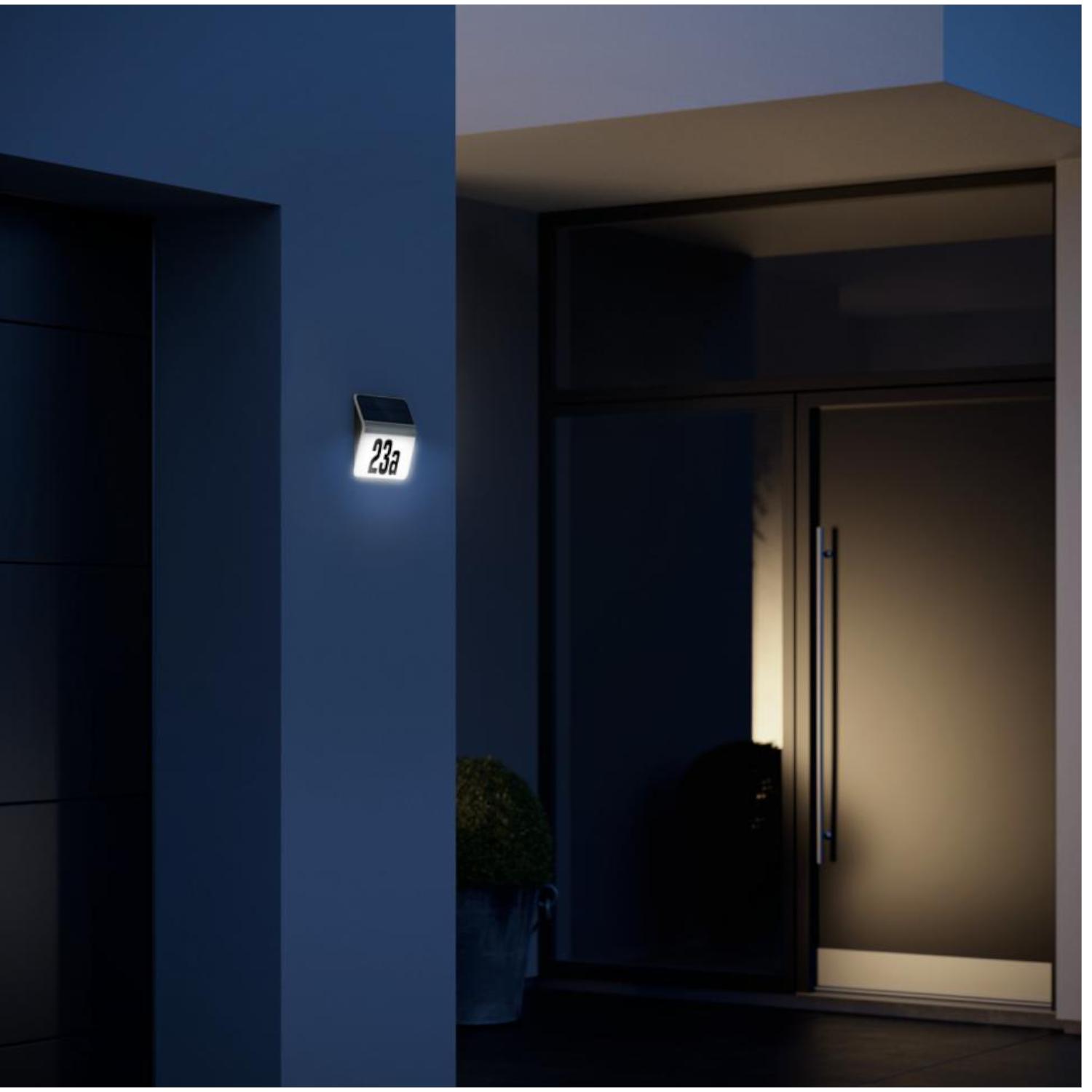 Thumbnail - Steinel, Gartenbeleuchtung, SolarHausnummernleuchte. (IP44)